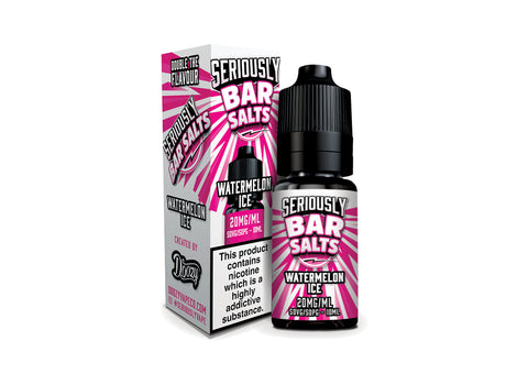 Seriously Bar Salts Watermelon Ice 10ml Nic Salt E-Liquid by Doozy