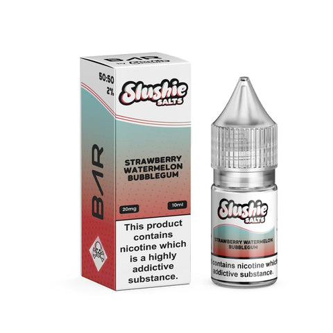 Strawberry Watermelon Bubblegum 10ml Nic Salt E-Liquid by Slushie Bar