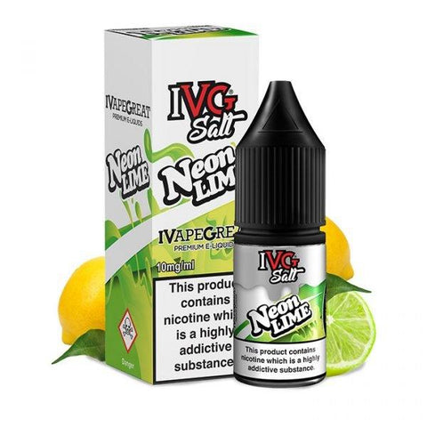 Neon Lime 10ml Nic Salt E-Liquid by IVG