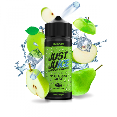 Apple & Pear On Ice 100ml Shortfill E-Liquid by Just Juice