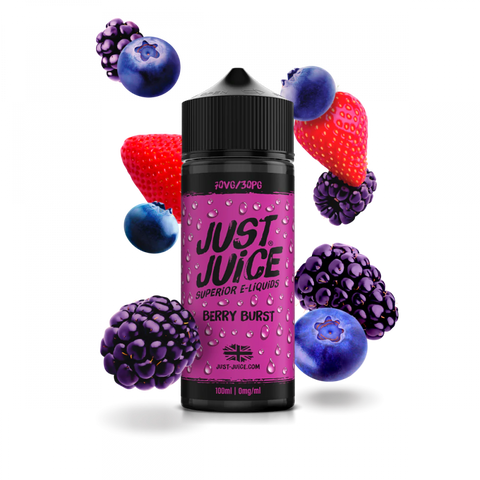 Berry Burst 100ml Shortfill E-Liquid by Just Juice