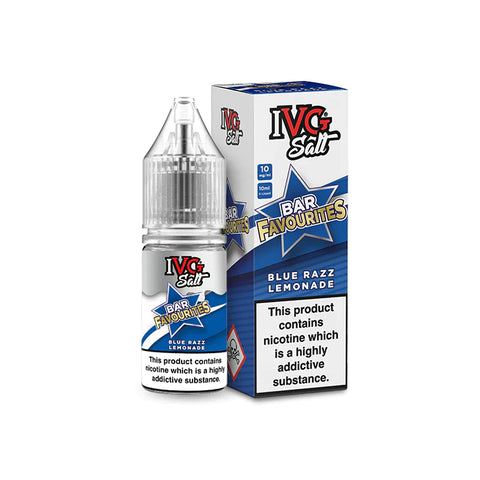 Blue Razz Lemonade 10ml Nic Salt E-Liquid by IVG