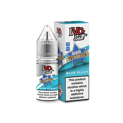 Blue Slush 10ml Nic Salt E-Liquid by IVG