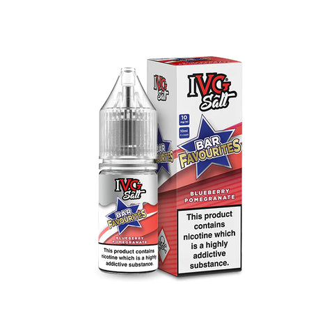 Blueberry Pomegranate 10ml Nic Salt E-Liquid by IVG