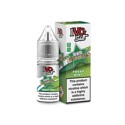 Fresh Mint 10ml Nic Salt E-Liquid by IVG