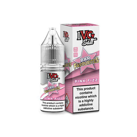 Pink Fizz 10ml Nic Salt E-Liquid by IVG