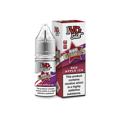 Red Apple Ice 10ml Nic Salt E-Liquid by IVG