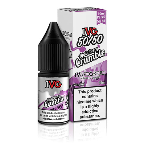 Apple Berry Crumble 10ml 50/50 E-Liquid by IVG