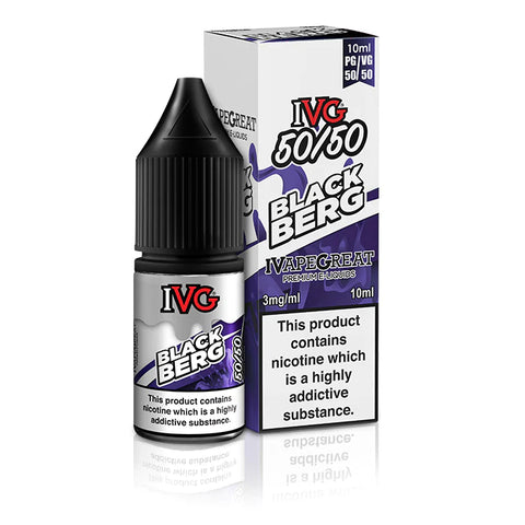 BlackBerg 10ml 50/50 E-Liquid by IVG