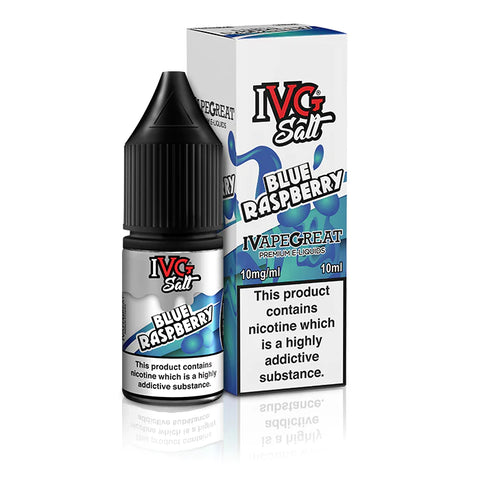 Blue Raspberry 10ml Nic Salt E-Liquid by IVG