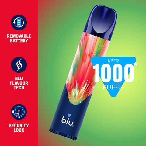 Blu Bar 1000 Watermelon Ice Disposable Vape