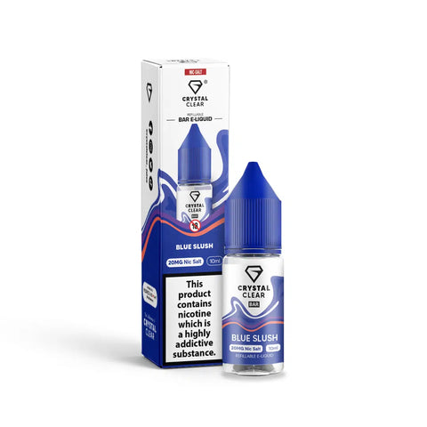 Blue Slush 10ml Nic Salt E-Liquid by Crystal Clear