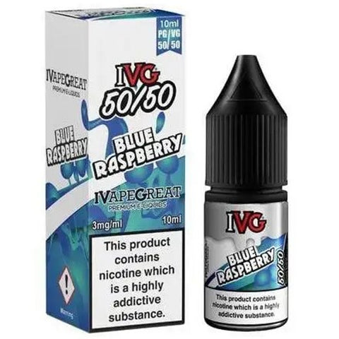 Blue Raspberry 10ml 50/50 E-Liquid by IVG