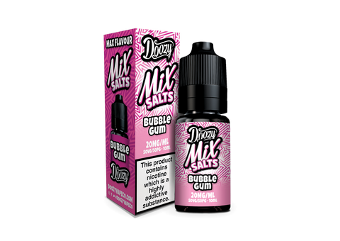 Doozy Mix Salts Bubblegum 10ml Nic Salt E-Liquid by Doozy