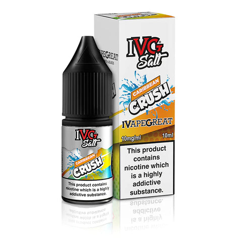 Caribbean Crush 10ml Nic Salt E-Liquid by IVG