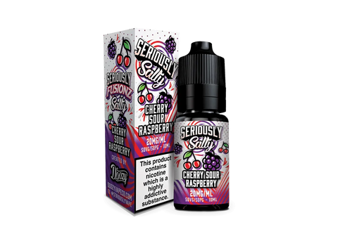 Seriously Fusionz Salty Cherry Sour Raspberry 10ml Nic Salt E-Liquid by Doozy