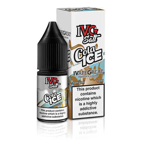 Cola Ice 10ml Nic Salt E-Liquid by IVG