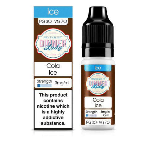 Cola Ice 10ml 30/70 E-Liquid by Dinner Lady