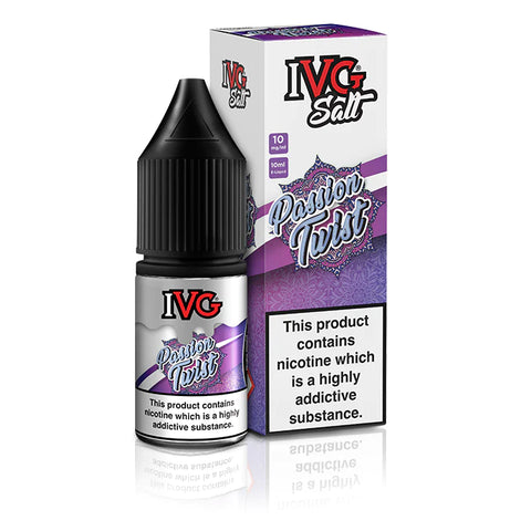 Passion Fruit 10ml Nic Salt E-Liquid by IVG