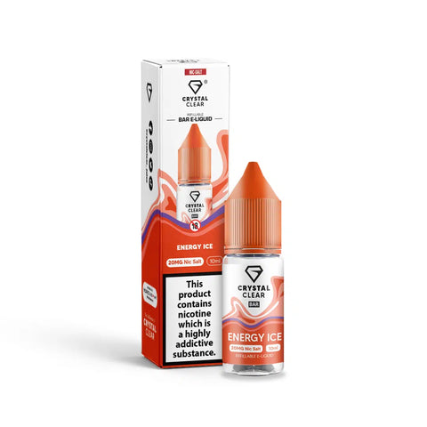 Energy Ice 10ml Nic Salt E-Liquid by Crystal Clear