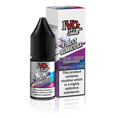 Forest Berries Ice 10ml Nic Salt E-Liquid by IVG