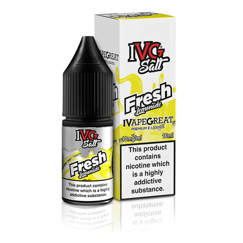 Fresh Lemonade 10ml Nic Salt E-Liquid by IVG