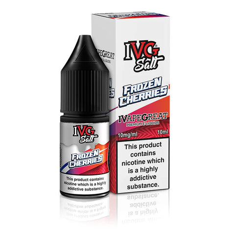 Frozen Cherries 10ml Nic Salt E-Liquid by IVG