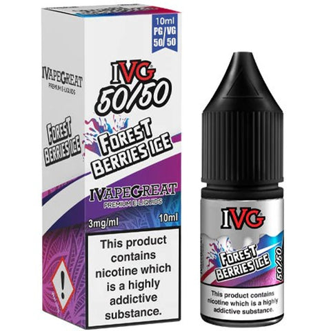 Forest Berries Ice 10ml 50/50 E-Liquid by IVG