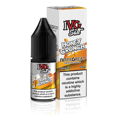 Honey Crunch 10ml Nic Salt E-Liquid by IVG