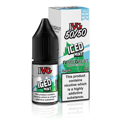 Iced Mint 10ml 50/50 E-Liquid by IVG