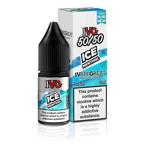 Ice Menthol 10ml 50/50 E-Liquid by IVG