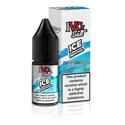 Ice Menthol 10ml Nic Salt E-Liquid by IVG