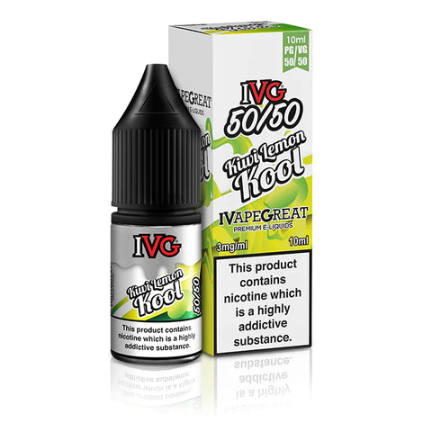 Kiwi Lemon Cool 10ml 50/50 E-Liquid by IVG