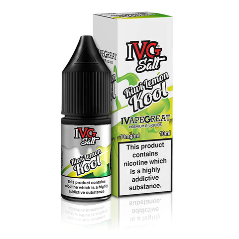 Kiwi Lemon Kool 10ml Nic Salt E-Liquid by IVG