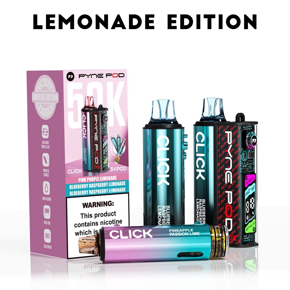 Pyne Pod Click 50K Prefilled Vape Kit  Vape Fox