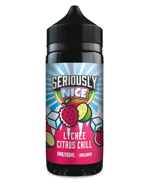 Seriously Nice Lychee Citrus Chill Shortfill 100ml E-Liquid by Doozy Vape Co