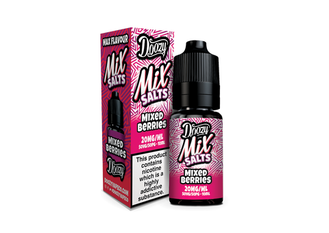 Doozy Mix Salts Mixed Berries 10ml Nic Salt E-Liquid by Doozy