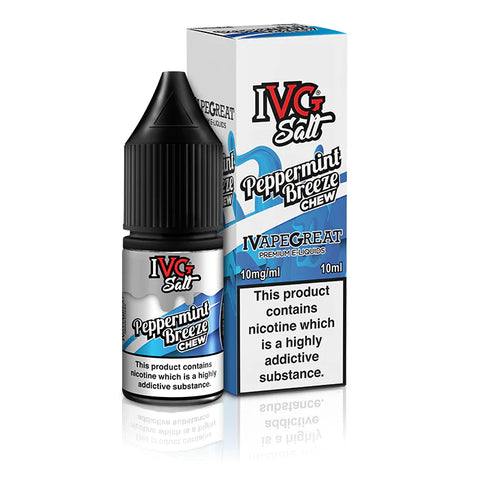 Peppermint Breeze 10ml Nic Salt E-Liquid by IVG