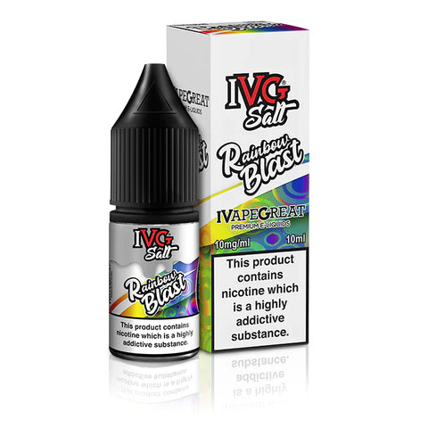 Rainbow Blast 10ml Nic Salt E-Liquid by IVG