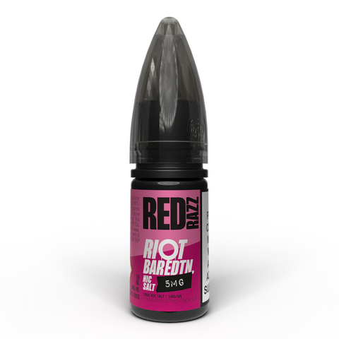 Red Razz 10ml Nic Salt E-Liquid by Riot Bar Edtn