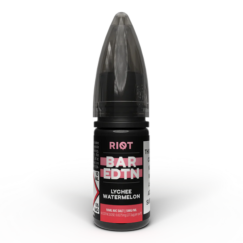 Lychee Watermelon 10ml Nic Salt E-Liquid by Riot Bar Edtn