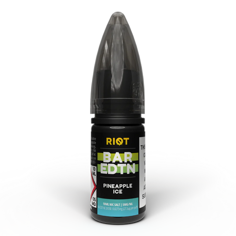 Pineapple Ice 10ml Nic Salt E-Liquid by Riot Bar Edtn