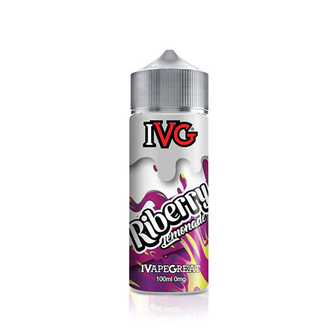 Riberry Lemonade Shortfill 100ml E-Liquid by IVG