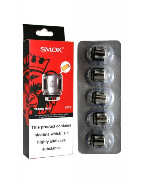 SMOK V8 Baby Mesh Replacment Coils Pack of 5