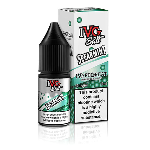 Spearmint 10ml Nic Salt E-Liquid by IVG