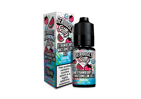 Seriously Fusionz Salty Strawberry Watermelon Ice 10ml Nic Salt E-Liquid by Doozy