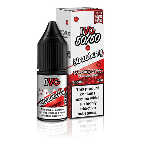 Strawberry 10ml 50/50 E-Liquid by IVG