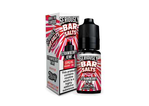 Seriously Bar Salts Strawberry Kiwi 10ml Nic Salt E-Liquid by Doozy