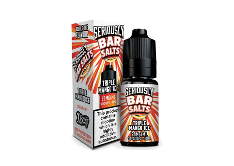 Seriously Bar Salts Triple Mango Ice 10ml Nic Salt E-Liquid by Doozy