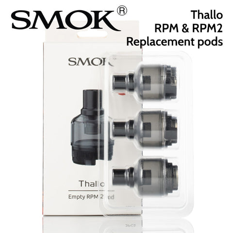 SMOK Thallo RPM replacement pods Pack of 3